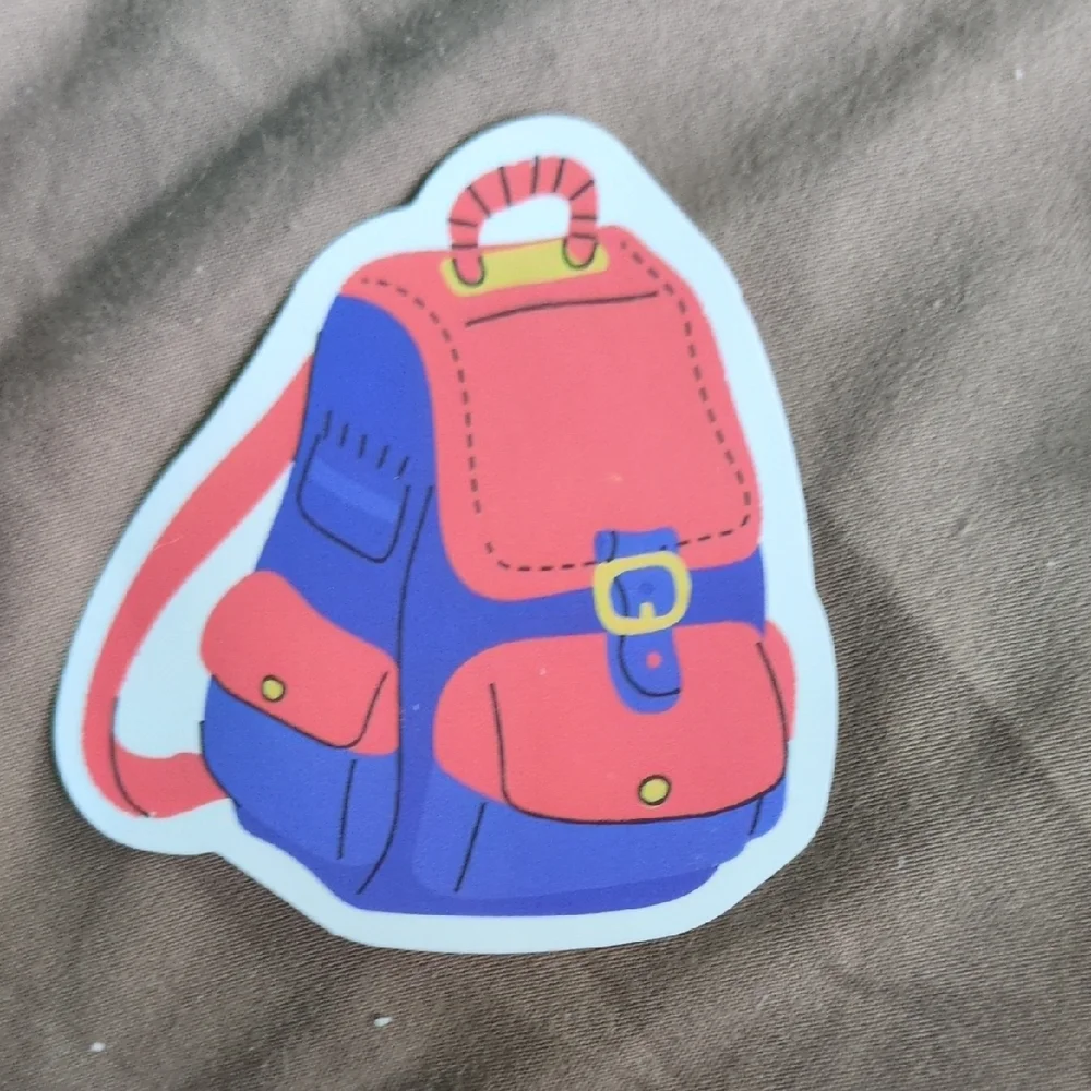 Colorful Backpack Sticker 🔥🔥🔥20/$10, Bundle And Save - Picture 1 of 1
